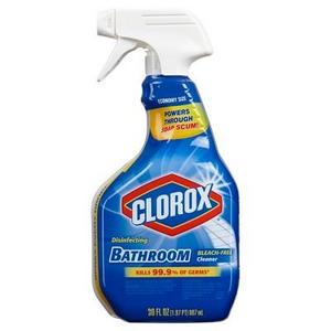 Clorox Disinfecting Bathroom Cleaner Spray Bottle 30 oz