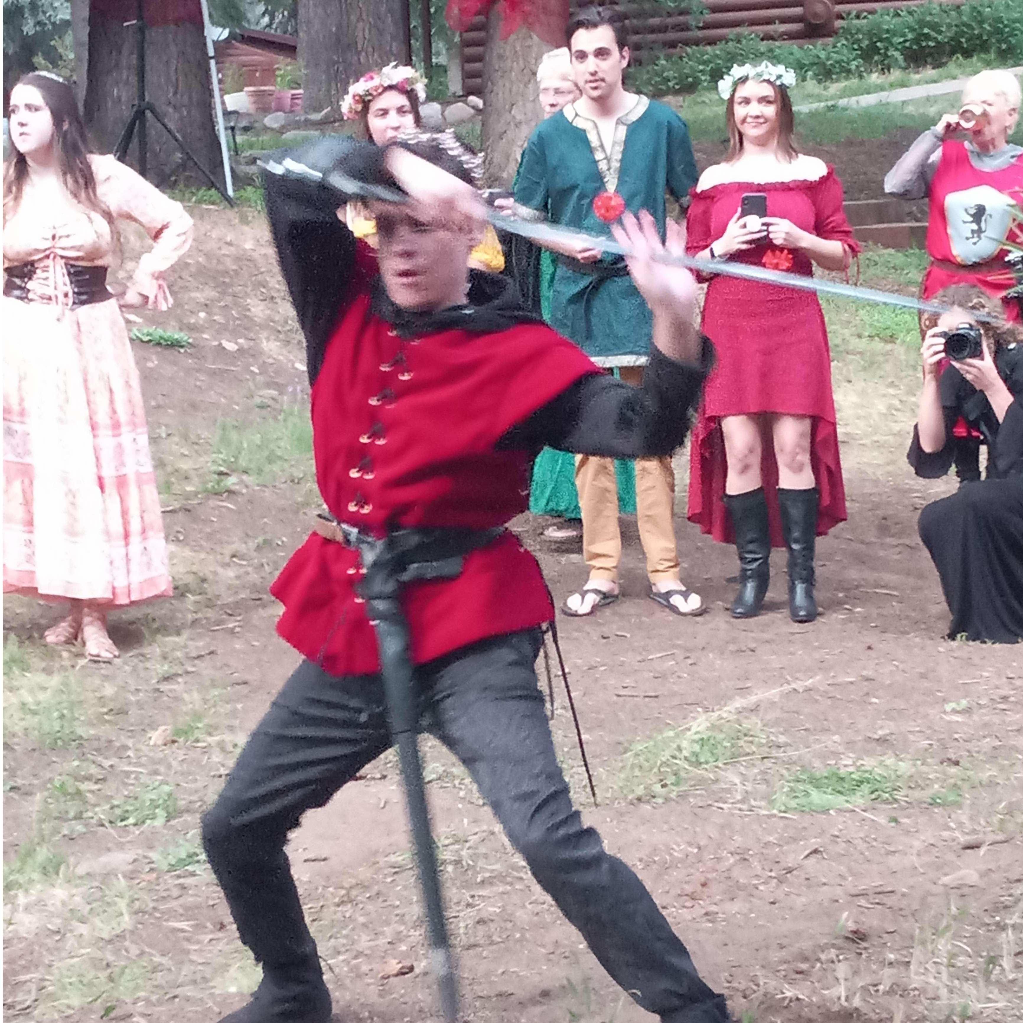 Malachi, the crowd watched in AWE