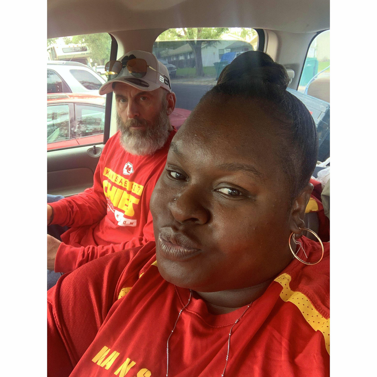 Of course we LOVE THE KC CHIEFS!