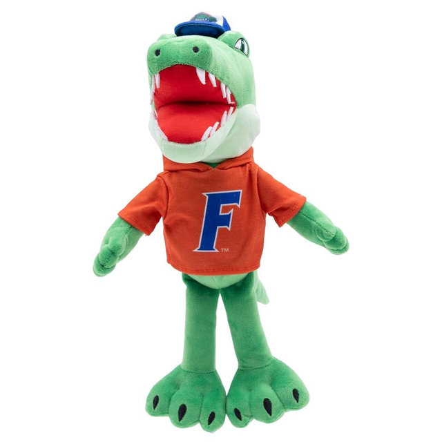 Plushible 14" University of Florida Albert Gator Mascot Plush Figure Toy - College Football Plush Doll, Soft Stuffed Toy for Kids & Adults, Surface Washable Ragdoll, Ideal for Toddlers & All Ages