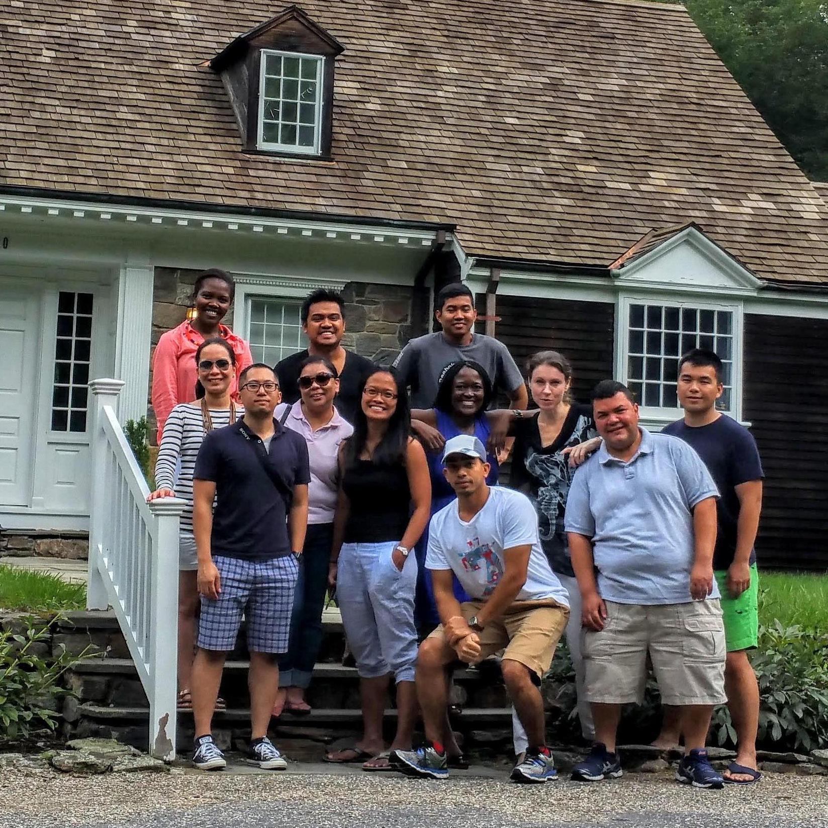 This is where the story began... Jersey City small group. This is in one of our trips to Connecticut.