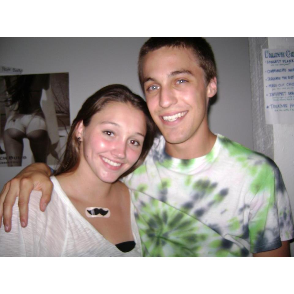 Crushin' hard, but keeping it cool #collegeparty