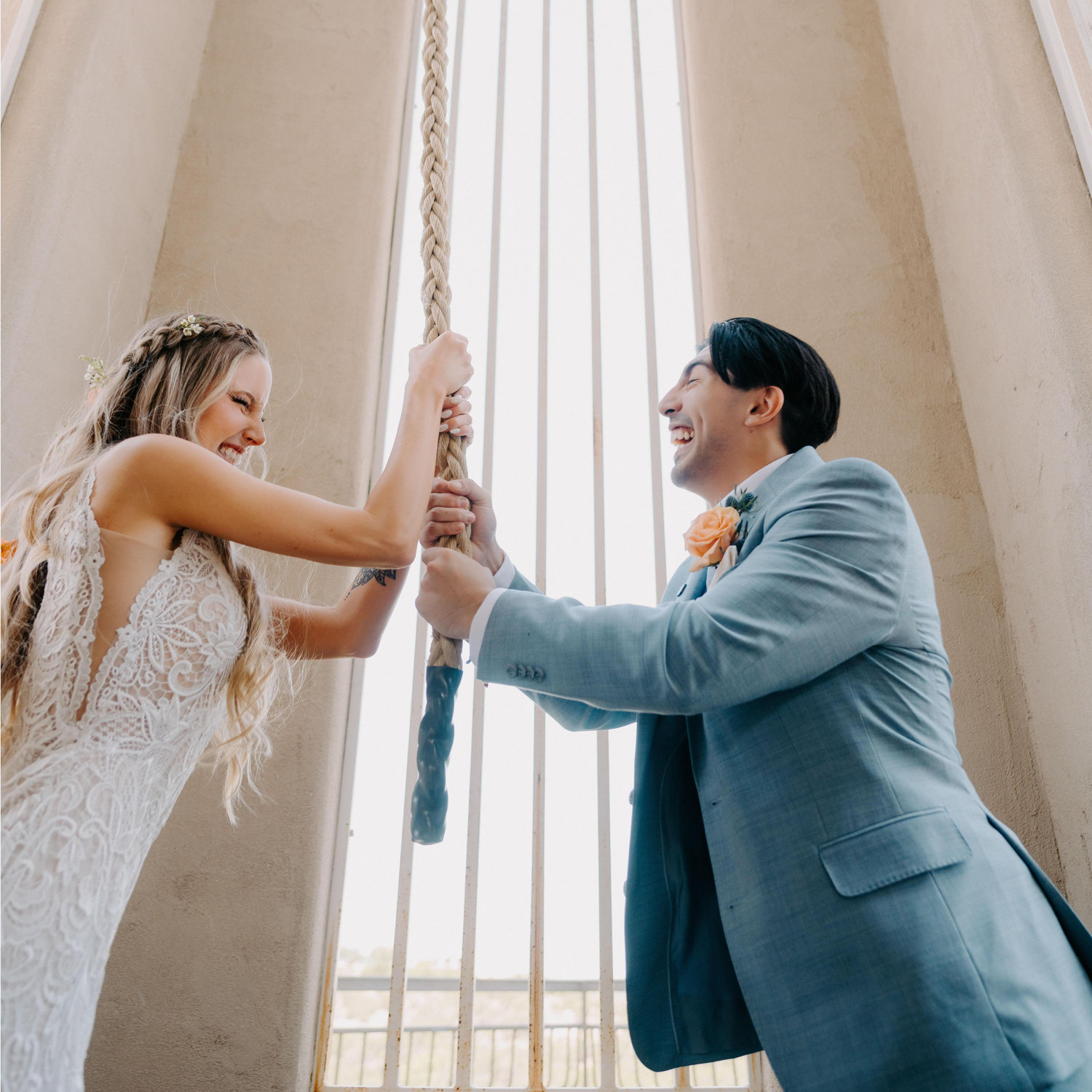 Our wedding day, August 2025