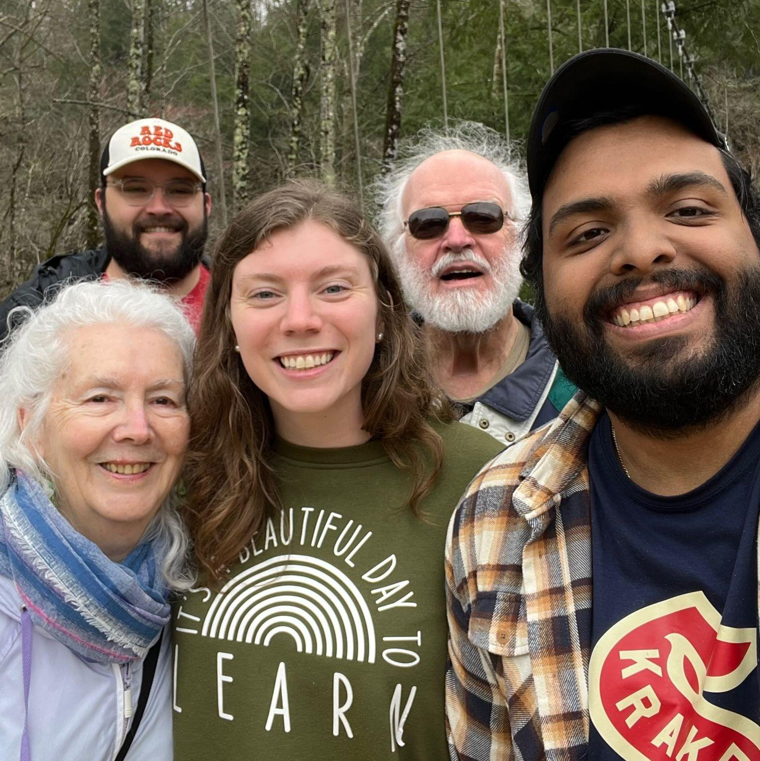 We loved seeing Ashley's grandparents and cousin at Fall Creek Falls State Park in Tennessee