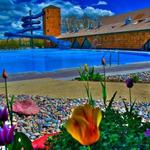 Take a dip in the hot springs at Fairmont!