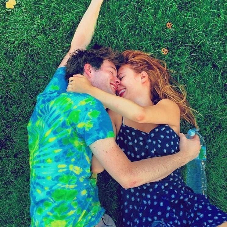 kisses in Central Park, our first summer together, 2015