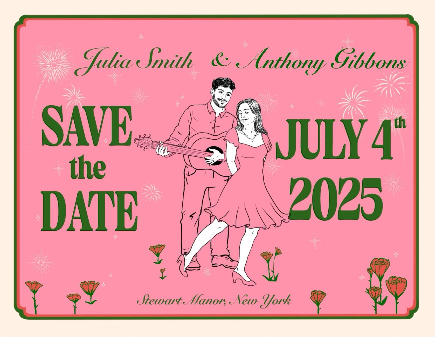 The Wedding Website of Julia Smith and Anthony Gibbons