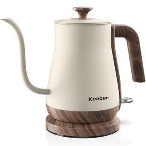 Gooseneck Electric Kettle Beige