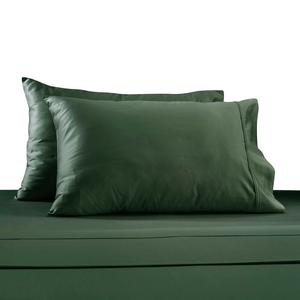 330-Thread Count 100% Cotton Sateen King Sheet Set in Turquoise