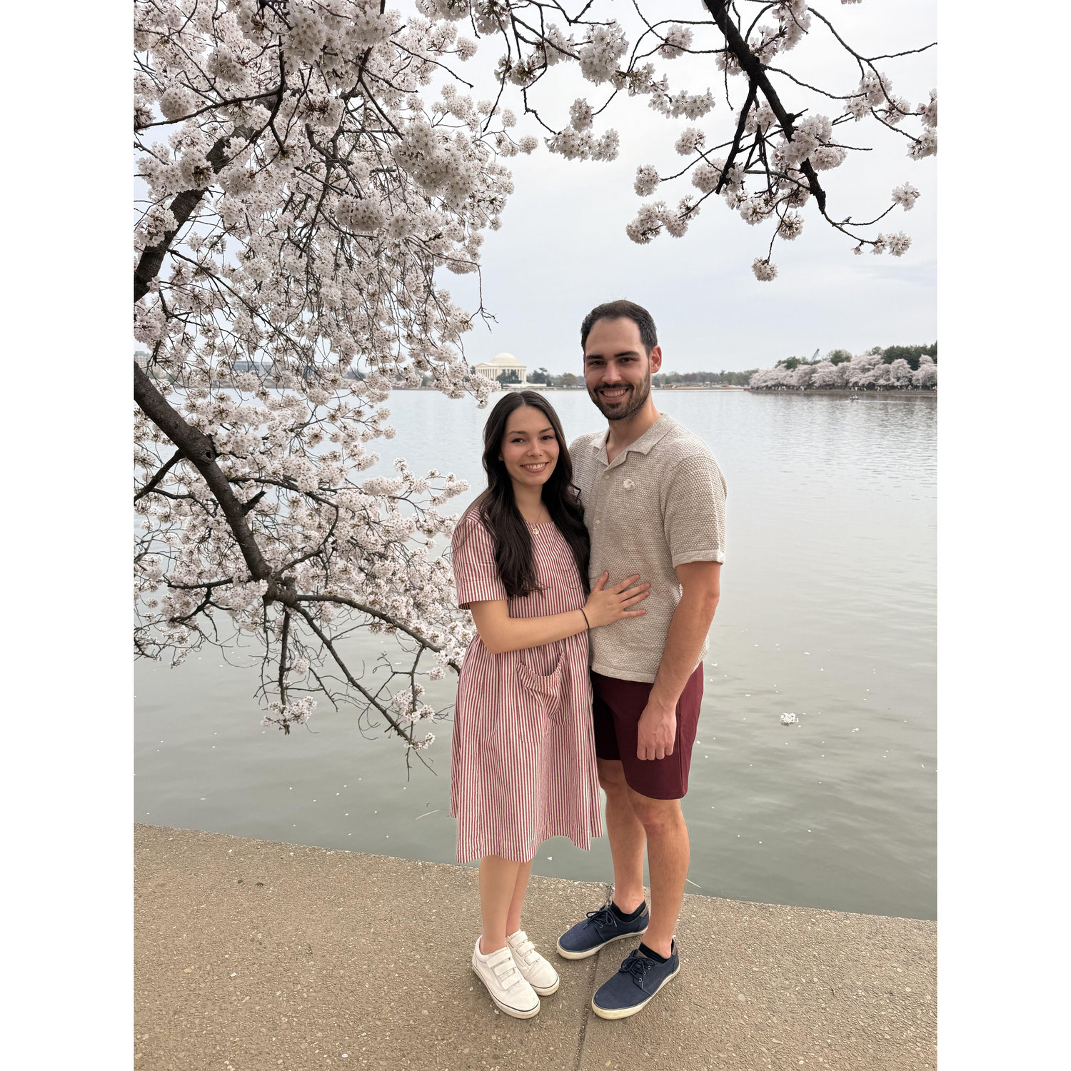 keeton came to visit me almost every month for the first year of our relationship. one of his visits ended up being right at the peak of cherry blossom season!