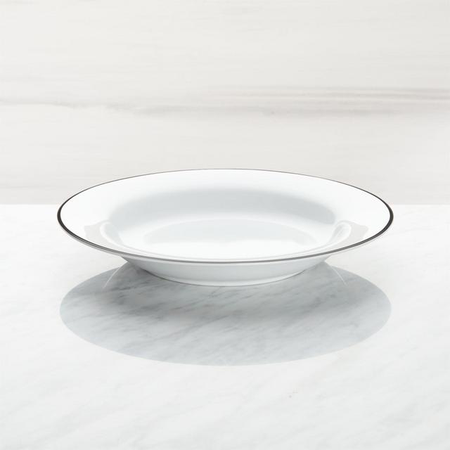 Aspen Black Band Low Bowl