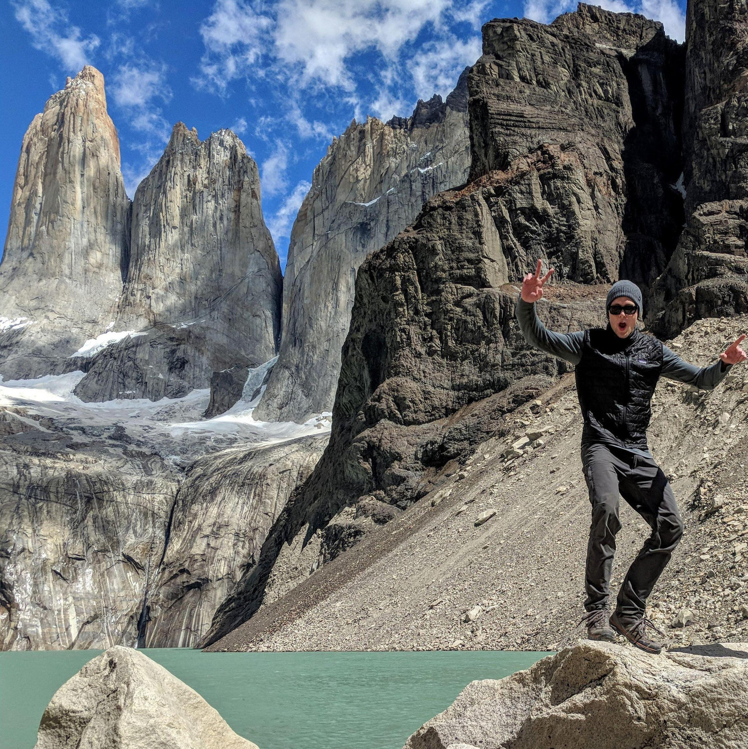 During Cassin's side quest from 2017 until 2022 he made his way to Patagonia
