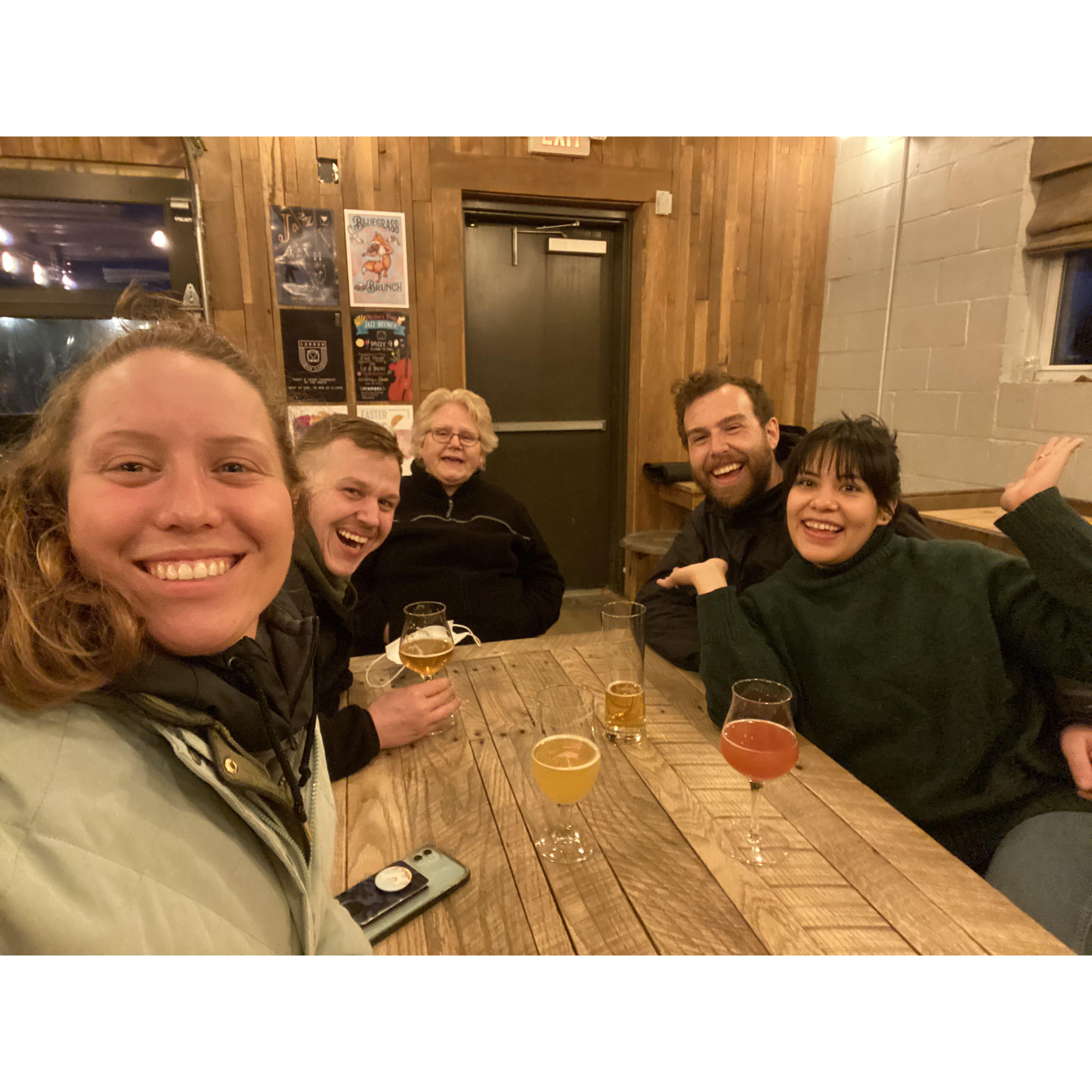 We're both so happy to join our families together!