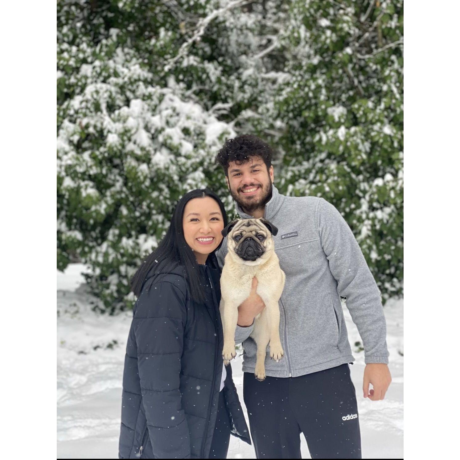 A photo with our child