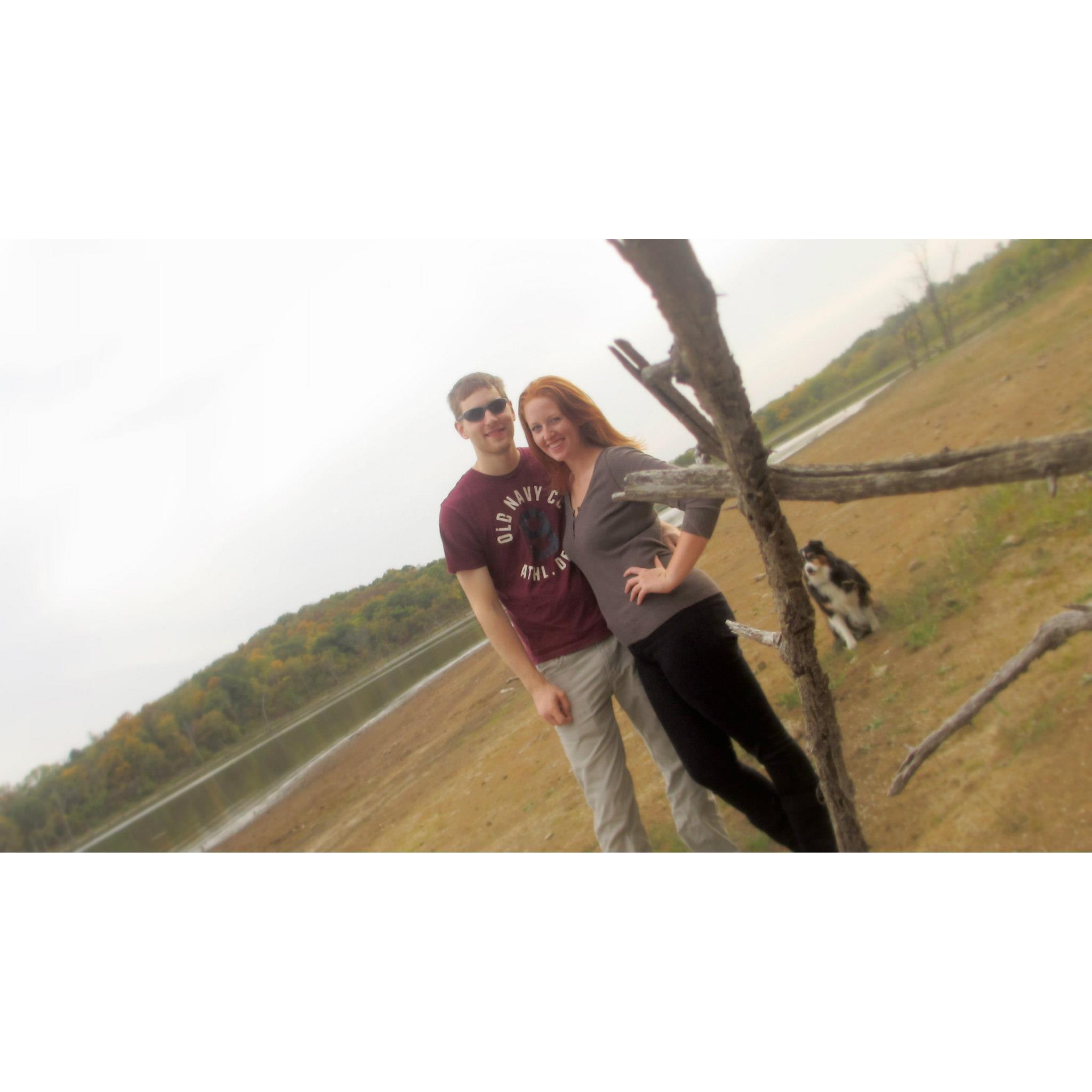 Our first photo together - 2012!