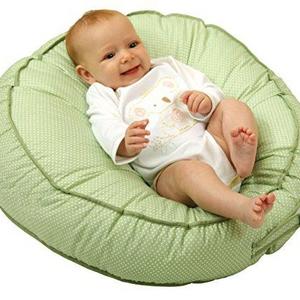Leachco Podster Sling-Style Infant Seat Lounger, Sage Pin Dot