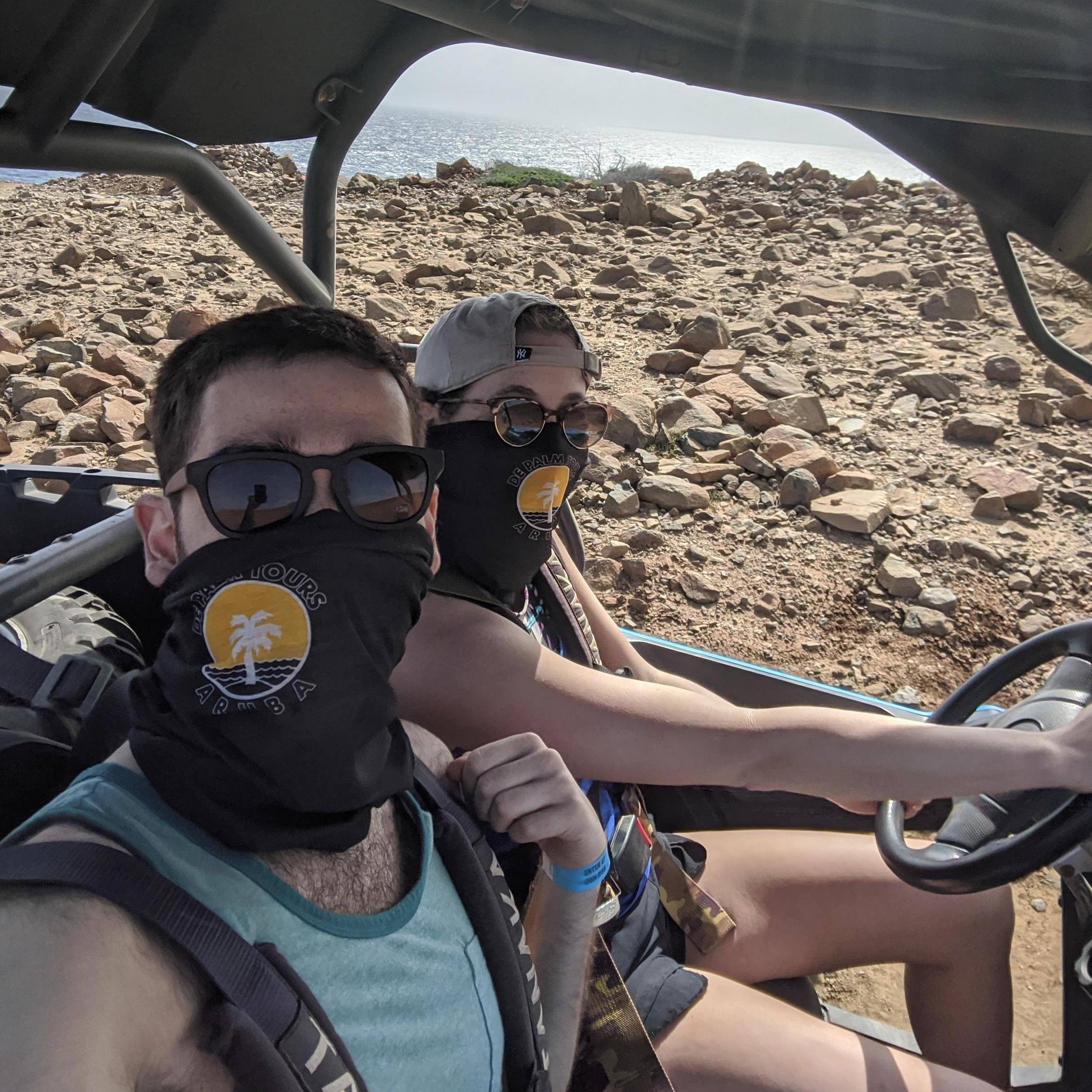 UTV'ing in Aruba