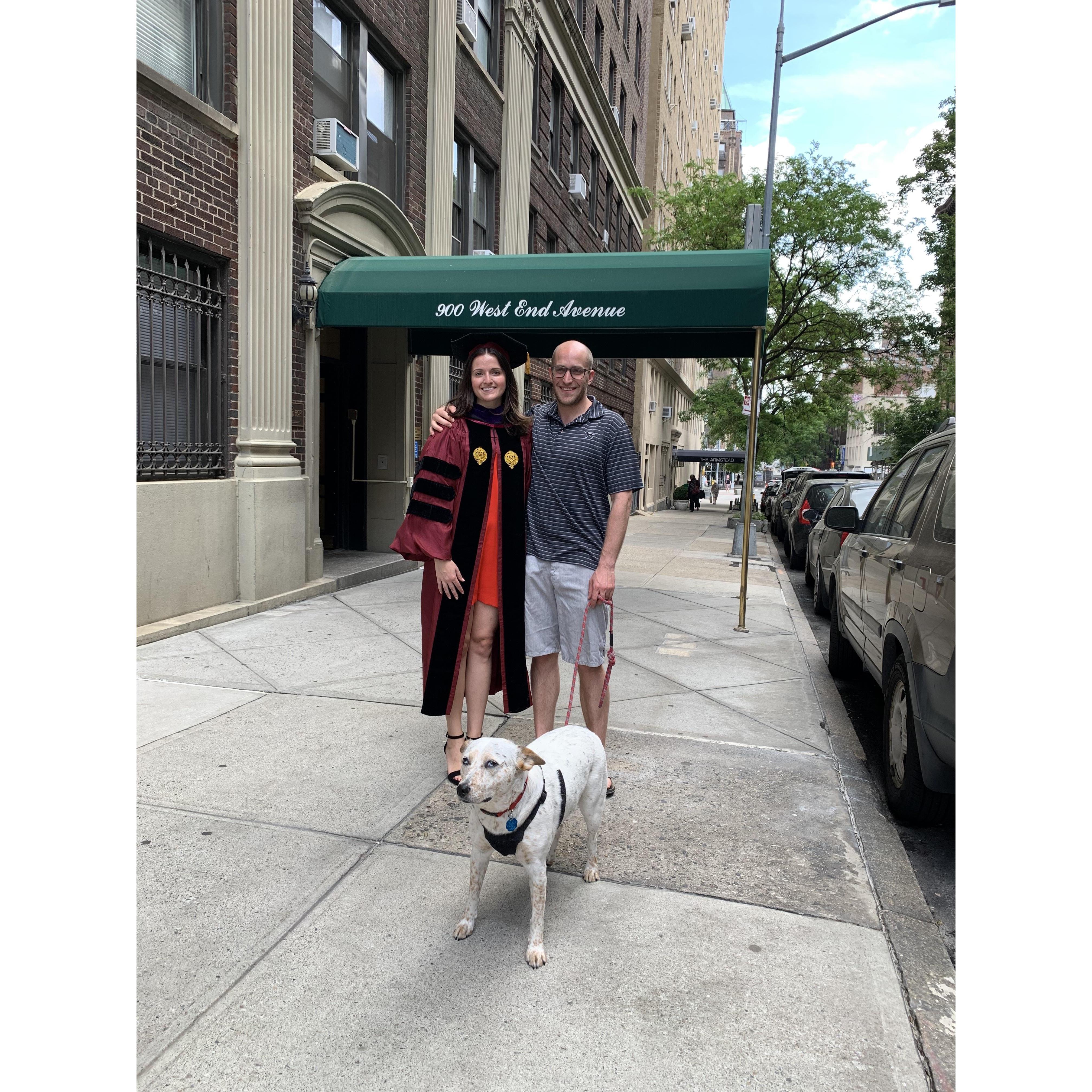 Randi's graduation from Fordham University School of Law