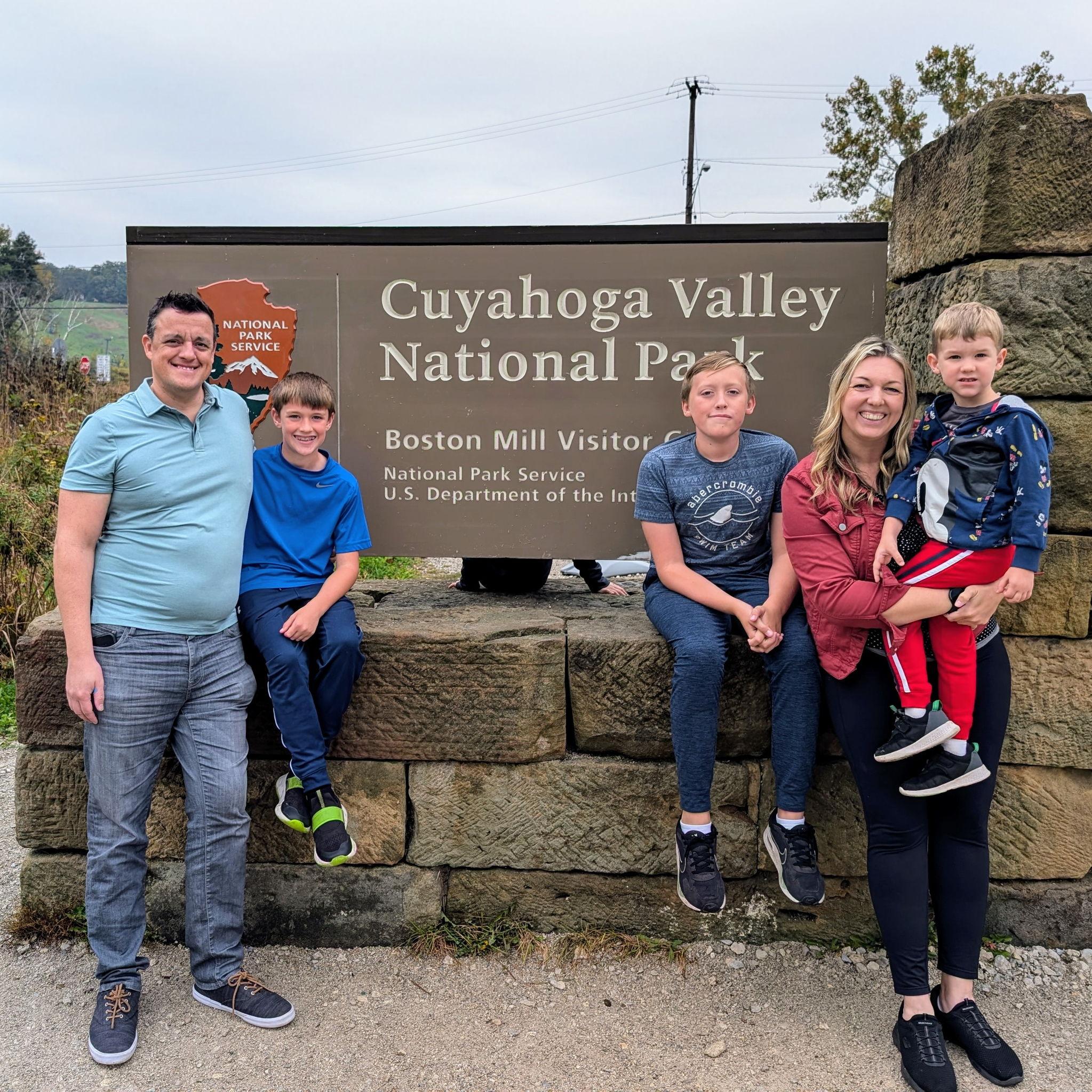 First trip to Ohio & our first State Park together