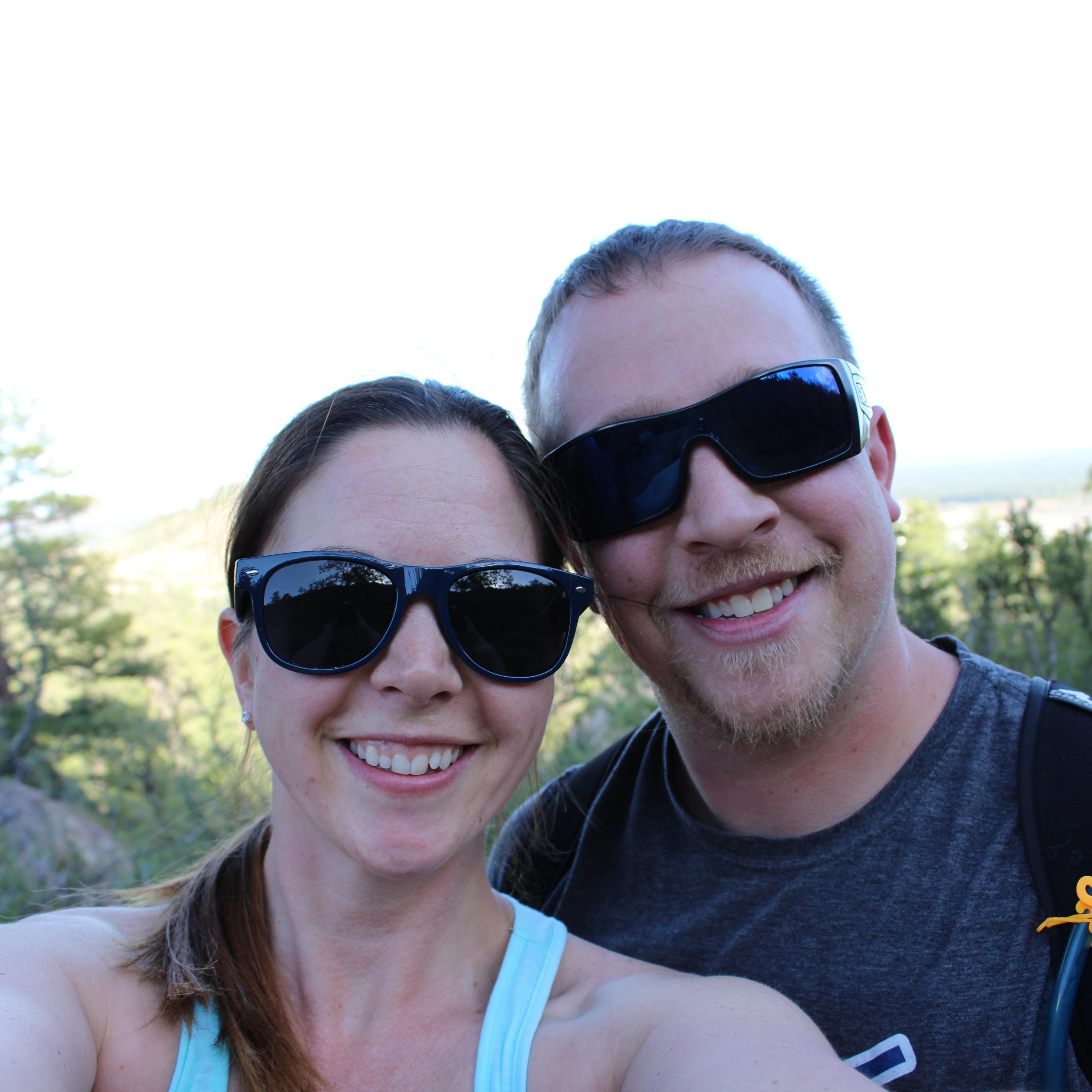 Hiking in Flagstaff, AZ.