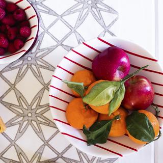 Stripe Medium Serving Bowl