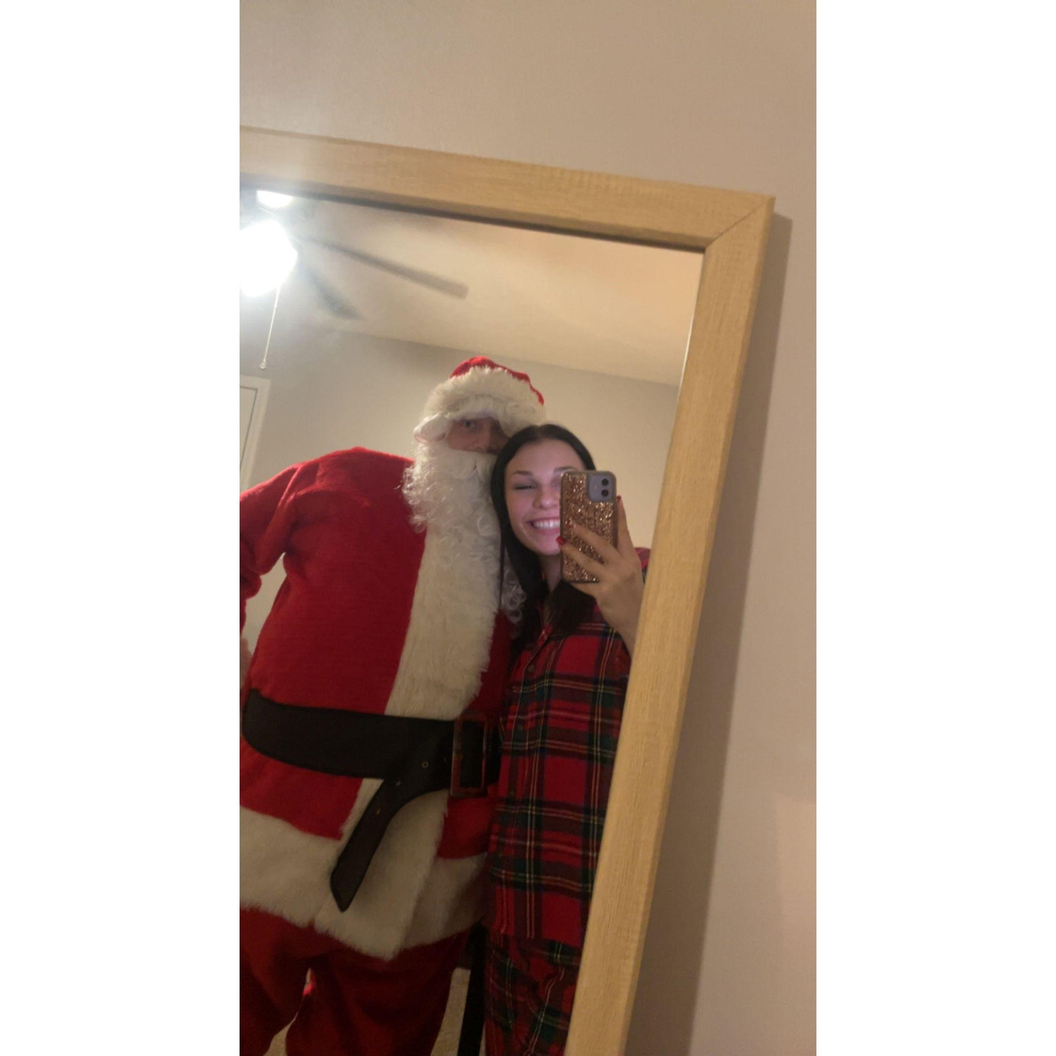 Dressing up as Santa