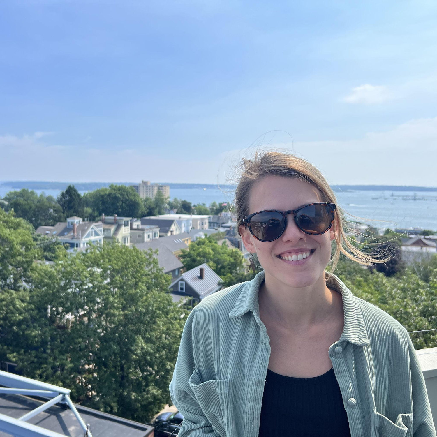 First trip to Portland, Maine.