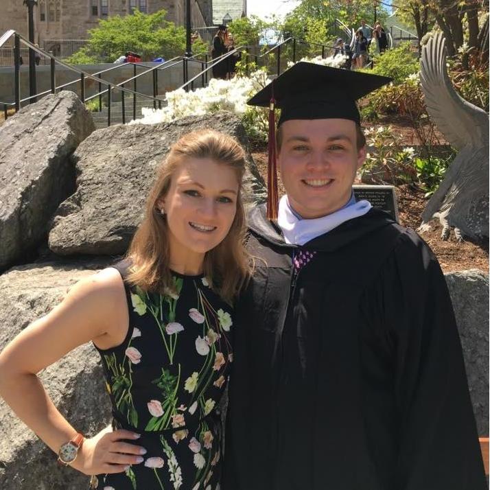 Mitch's BC graduation 2017