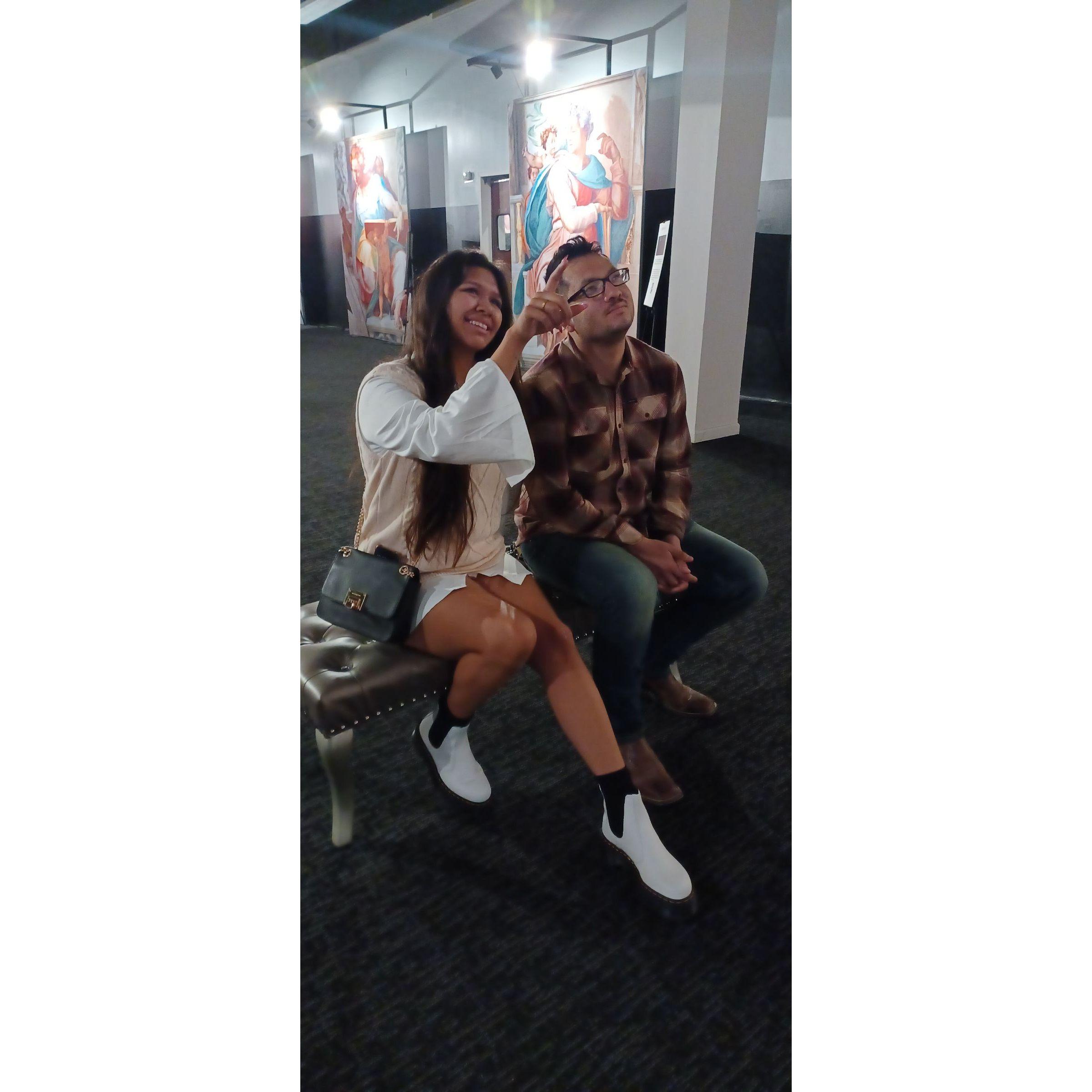 Brenda: Look Art. Daniel: Yes.
