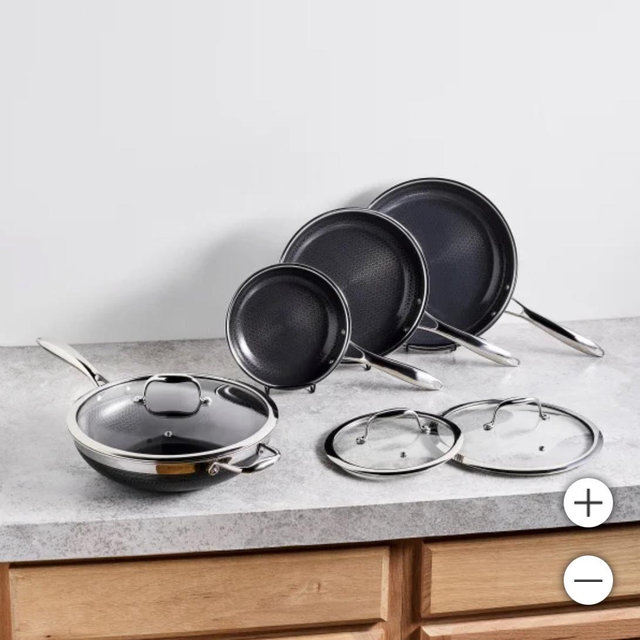 HexClad 7-piece Cookware Set