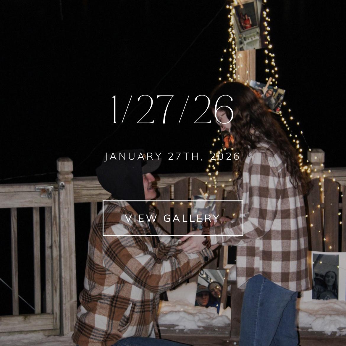 Our engagement!