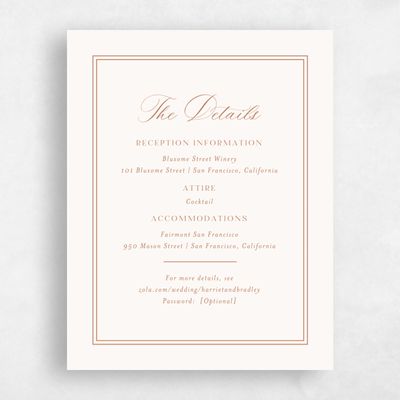 Tuscany, Brown Wedding Enclosure - Lockwood