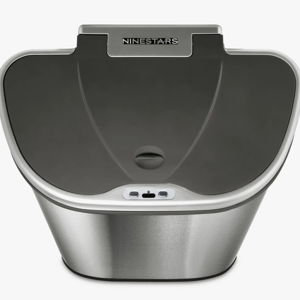 Nine Stars 18.5 Gallon Stainless Steel Motion Sensor Multi-Compartments Trash & Recycling Bin
