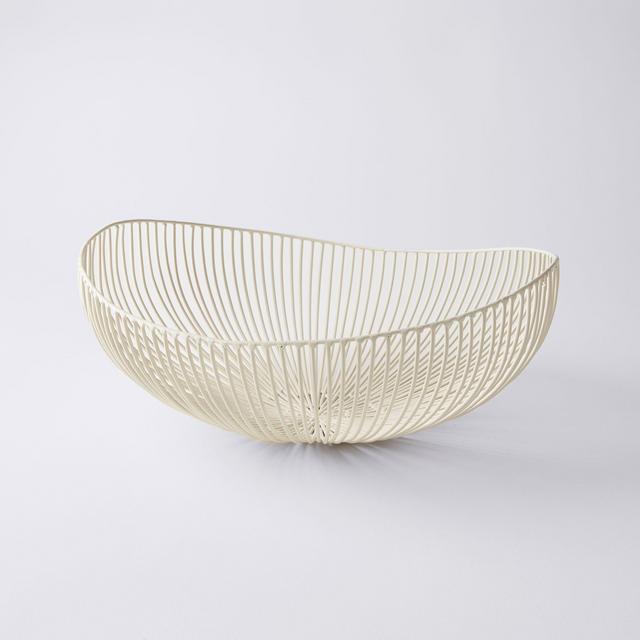 Handcrafted Metal Fruit Bowl