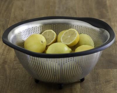 OXO Stainless-Steel Colander, 5-Qt.