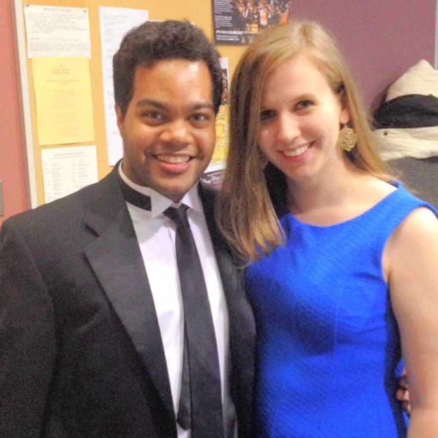 after one of Joey's concerts at UGA - 2014