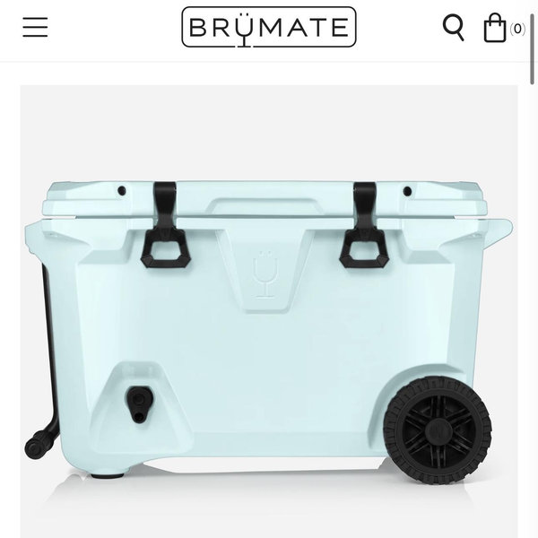 BrüTank 55-Quart Rolling Cooler