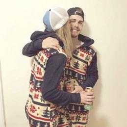 Our first photo together the day we started dating 🤍