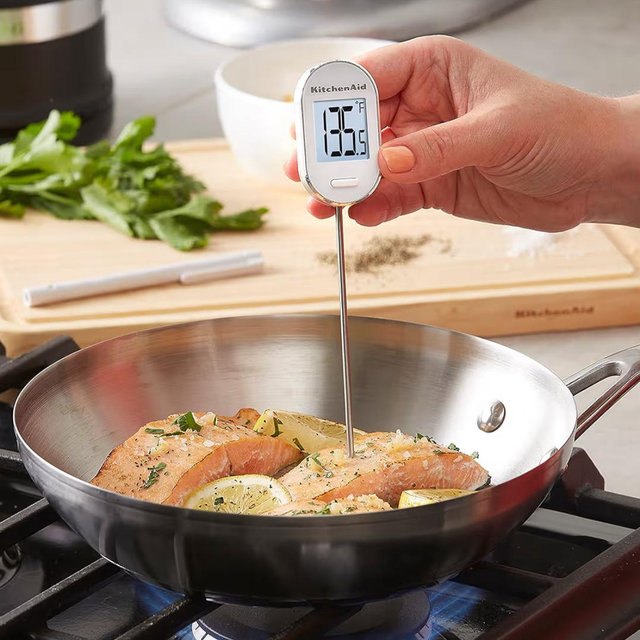 KitchenAid Digital Food Thermometer, White
