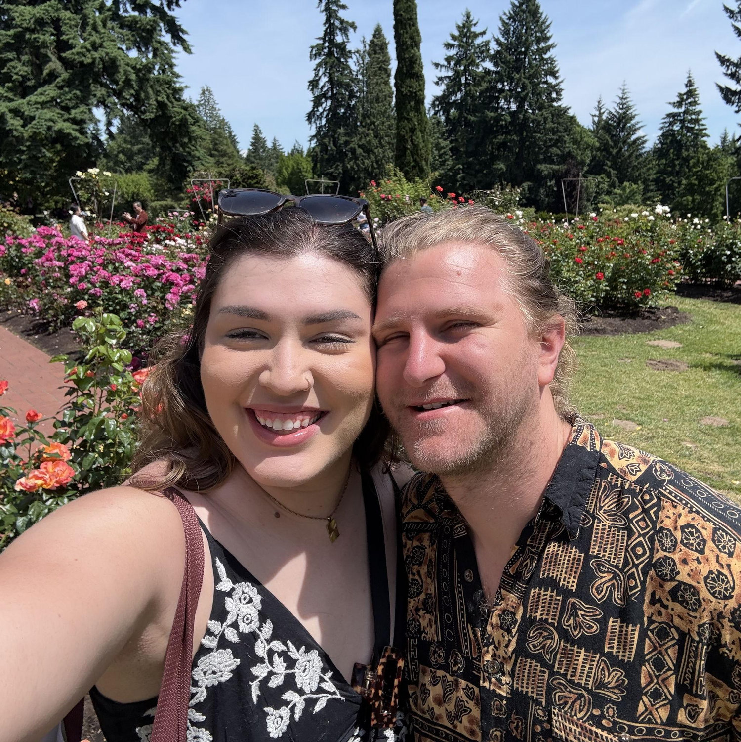 Washington Park Rose Garden - OR, June 2025