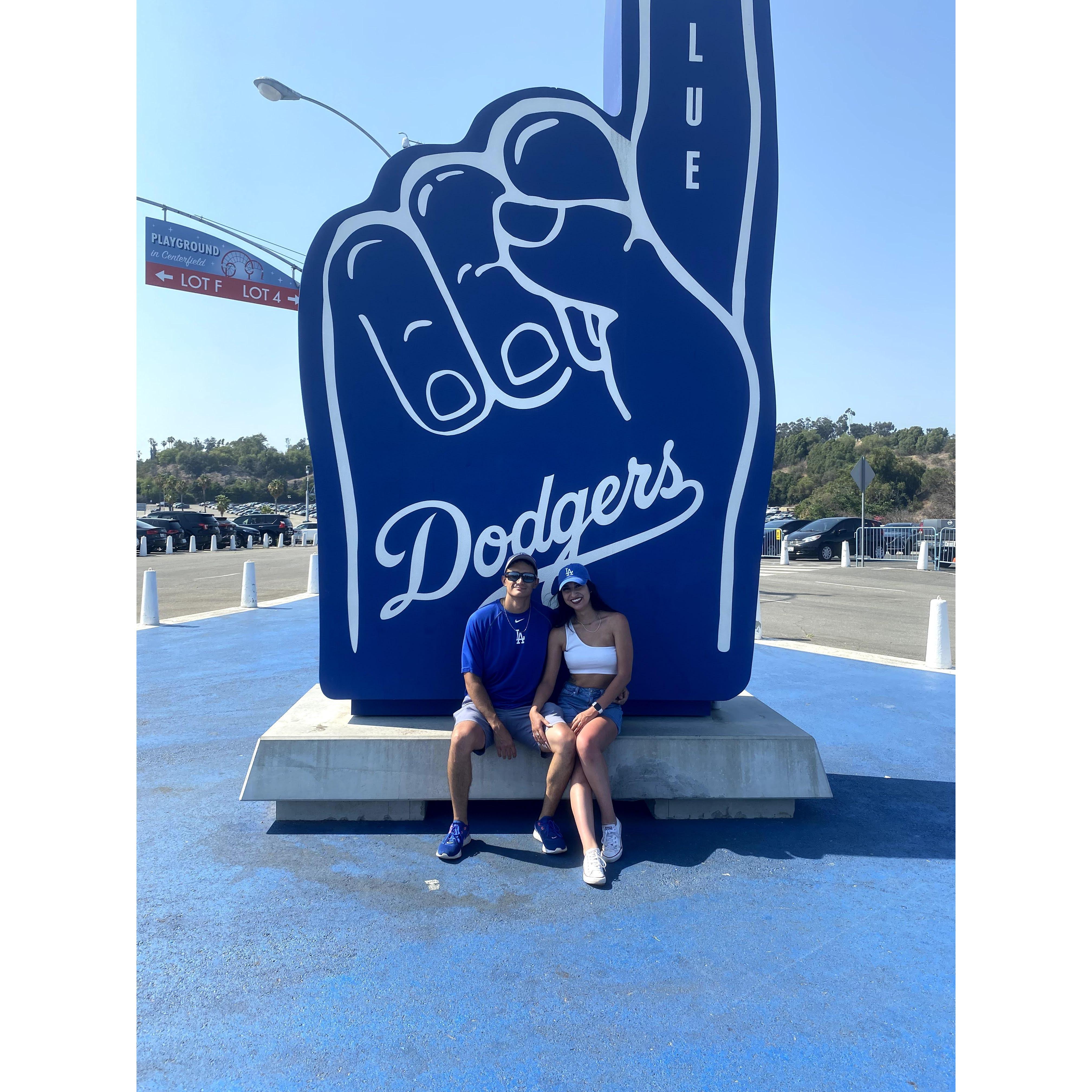 First MLB game together ⚾️🏟
