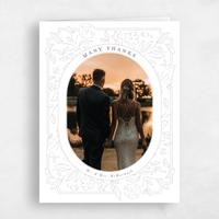 White Wedding Thank You - Eze Photo