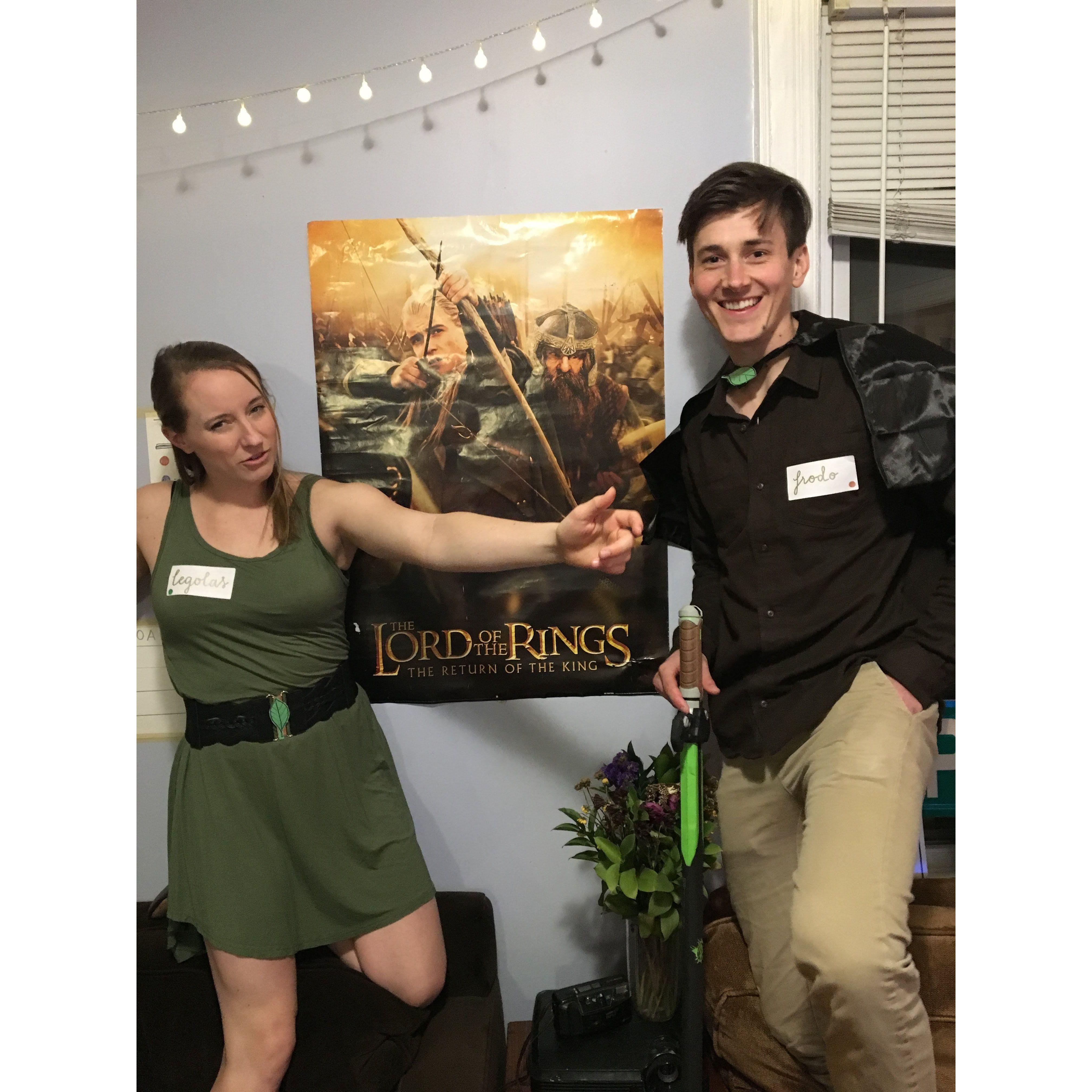 Sarah's LOTR-themed 24th birthday party - 2018