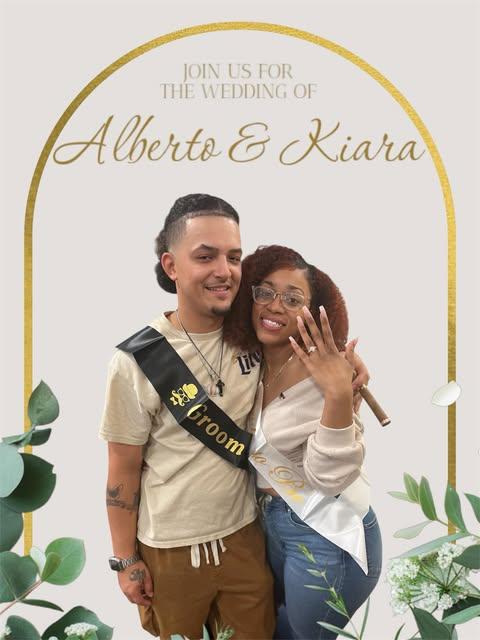 The Wedding Website of Alberto Tirado and Kiara Williams