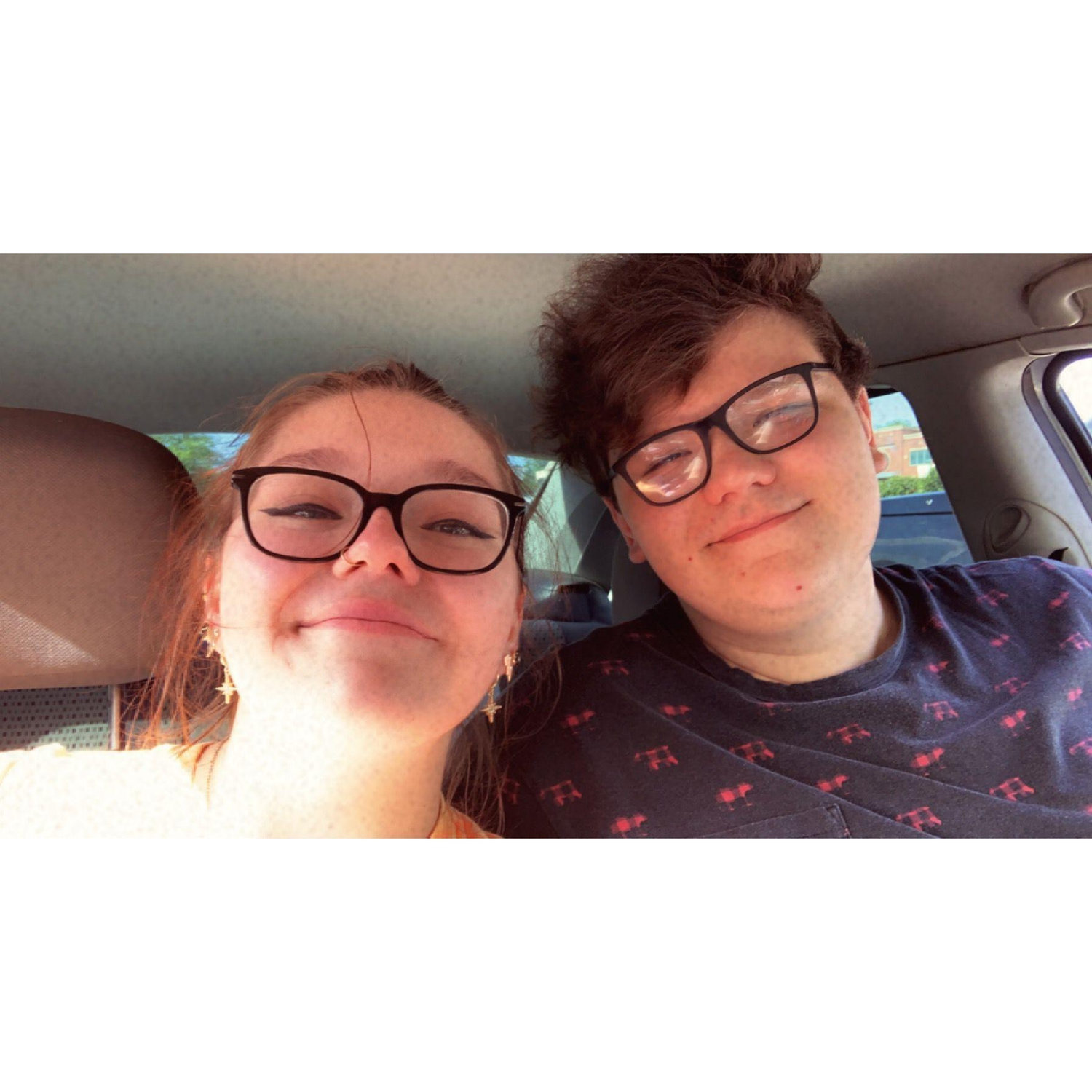 We went to Rainbow Kitten Surprise, pretty positive this was taken right before Dakota accidentally ran a red light while driving to the venue because Knoxville roads are confusing... oops