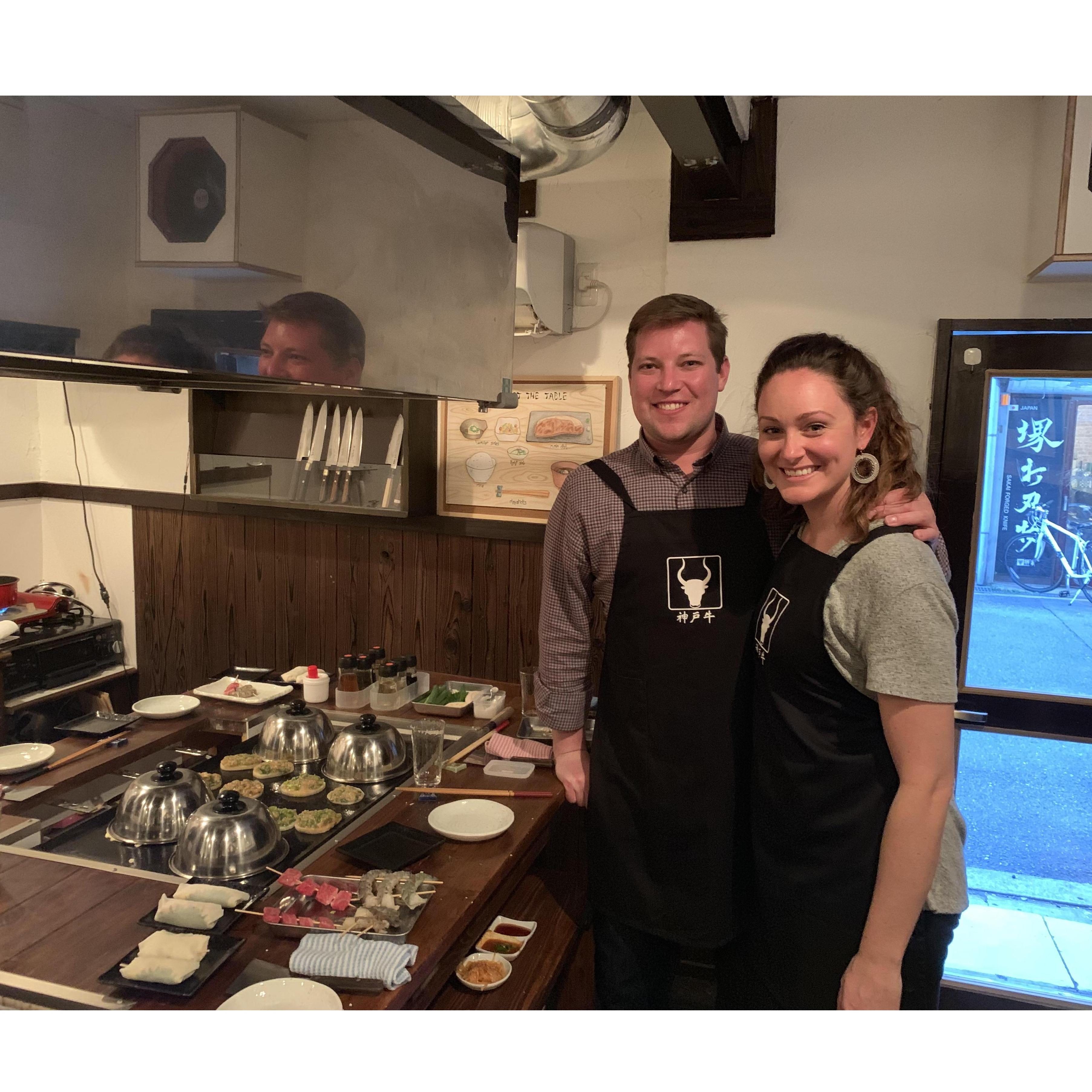 Cooking class- Osaka, 2019