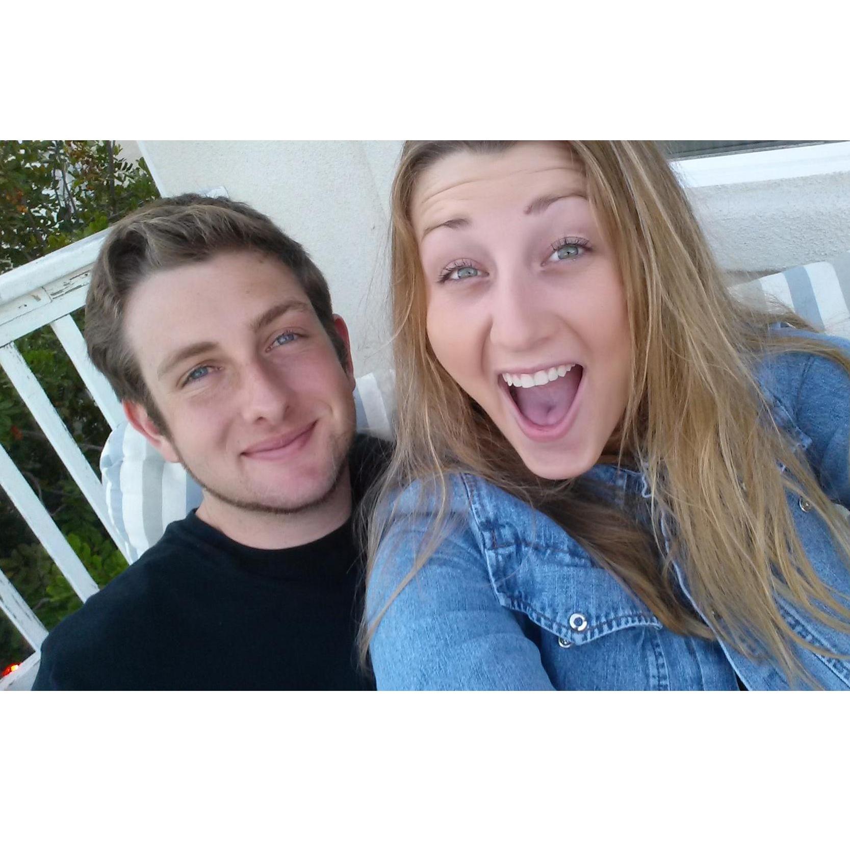 Spent our first Fourth of July together in 2013