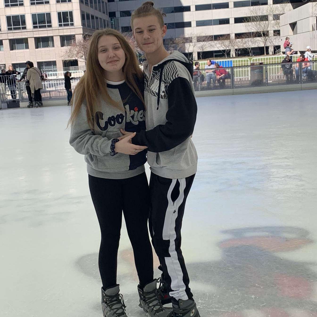 First Time We Went Ice Skating Together, March 8th 2020.