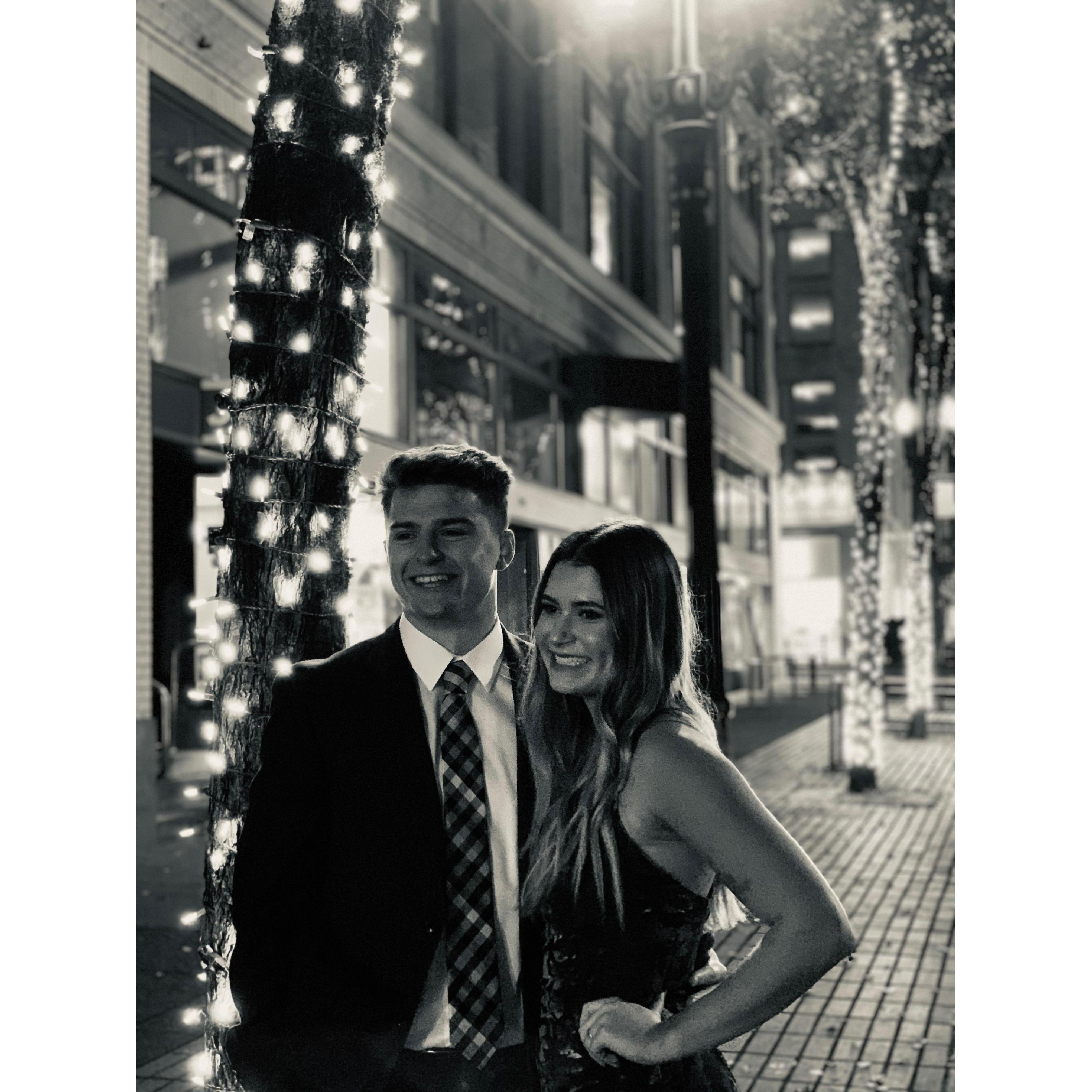 Our first dance together!