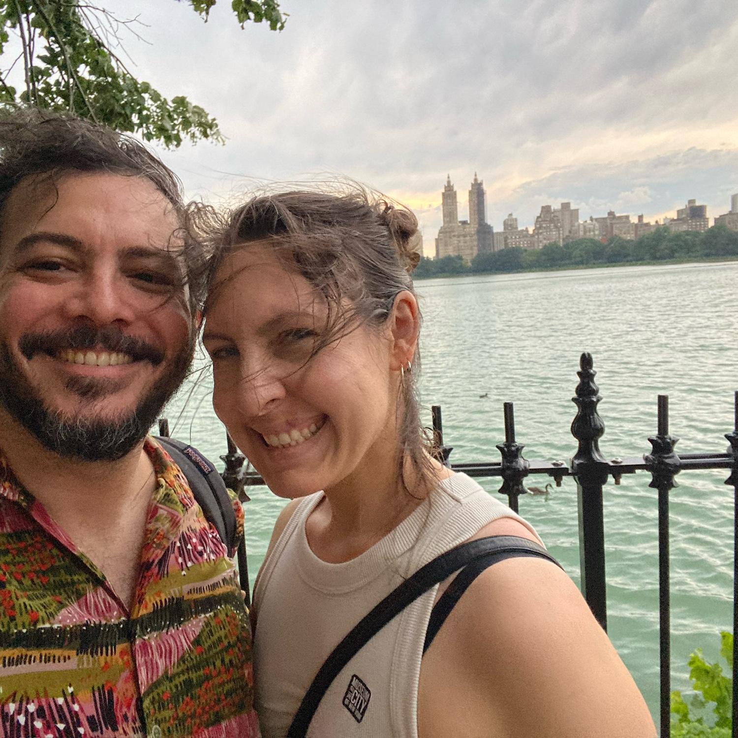 Post-proposal in NYC <3